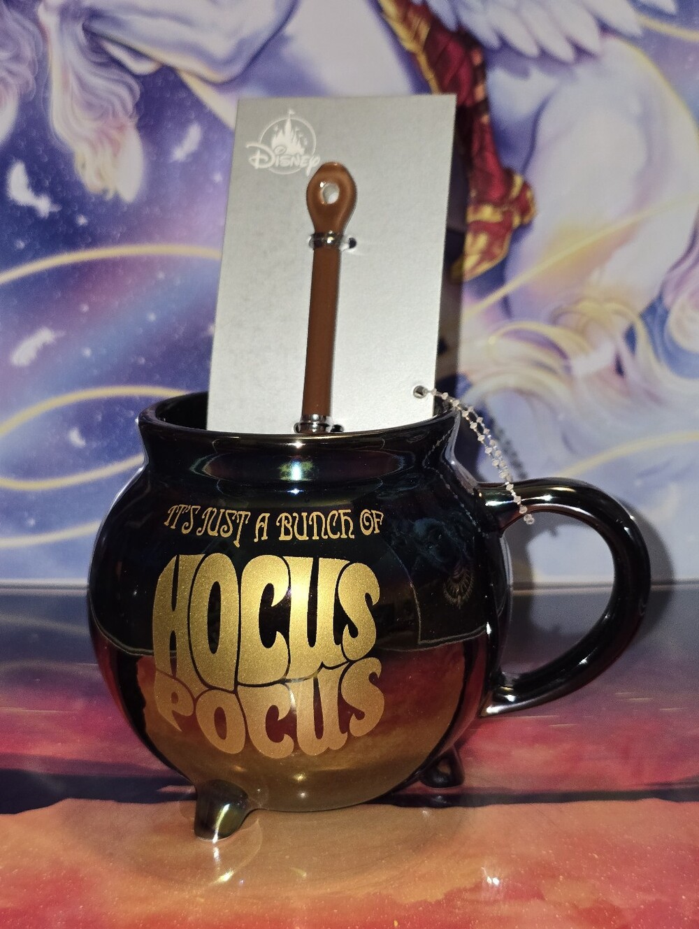 Disney Hocus Pocus Cauldron Mug w Spoon